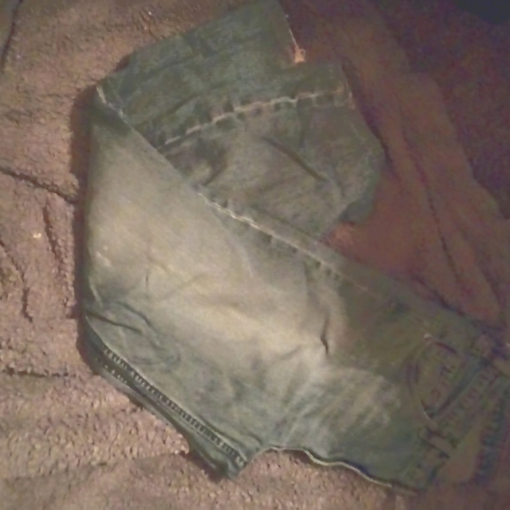 Silver blue jeans